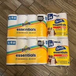 Toilet Paper And Towels Paper All For $20