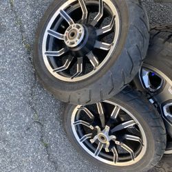 Tire’s & Wheels 180x65x16  &  130x80x17