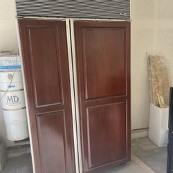 Subzero 48” Built In Side X side Panel Refrigerator