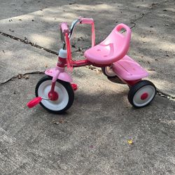 Hardly Used Girls Tricycle 