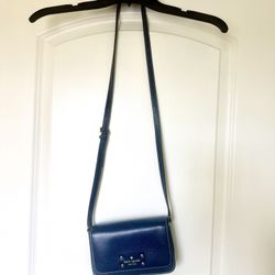 Kate Spade Small Crossbody Blue Purse 