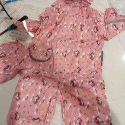 Girls RAIN Wear Full Body SUIT