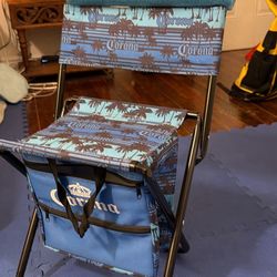 Collapsible cooler Beach Chair