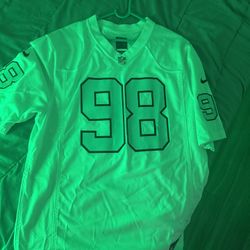 Raiders Size large Maxx Crosby Jersey 