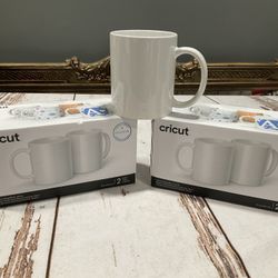 NEW FIVE CRICUT SUBLIMATION MUGS