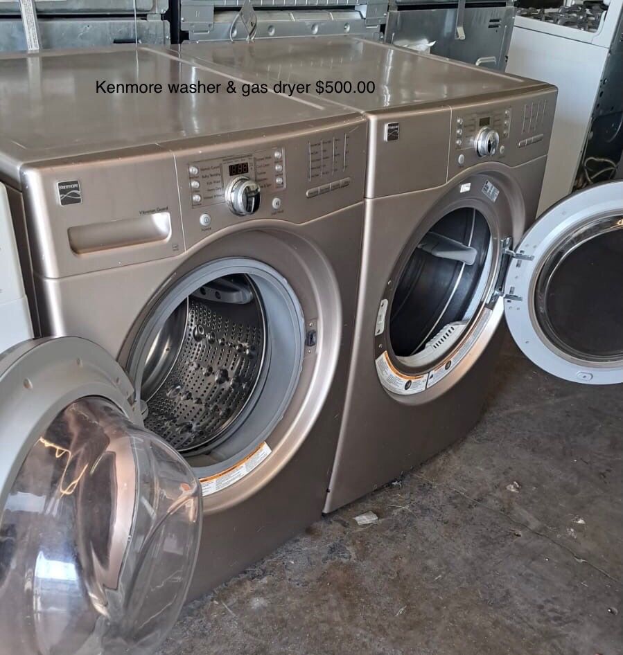 Kenmore Washer & Gas Dryer