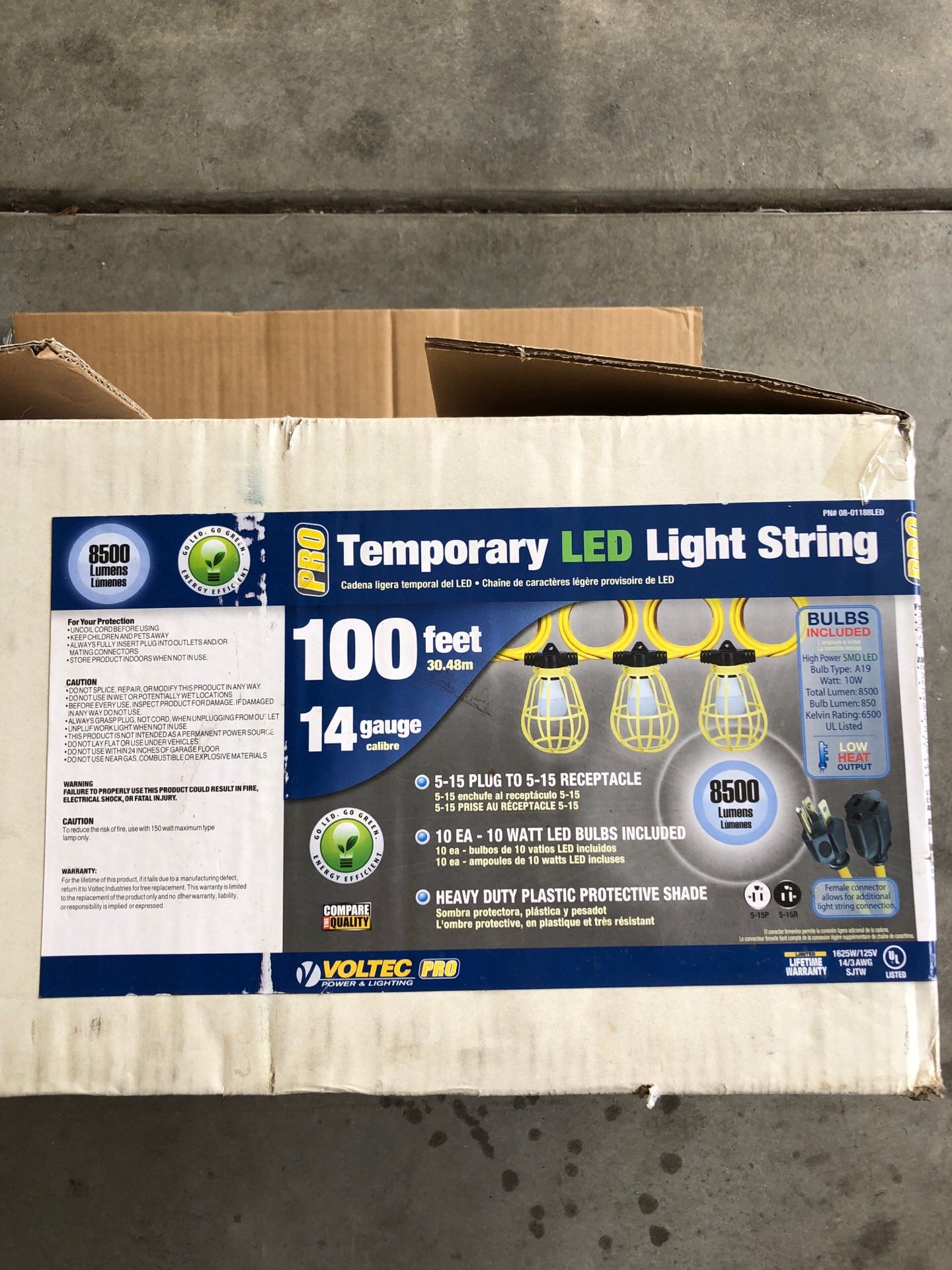 LED String Lights - NEW Includes Bulbs!!