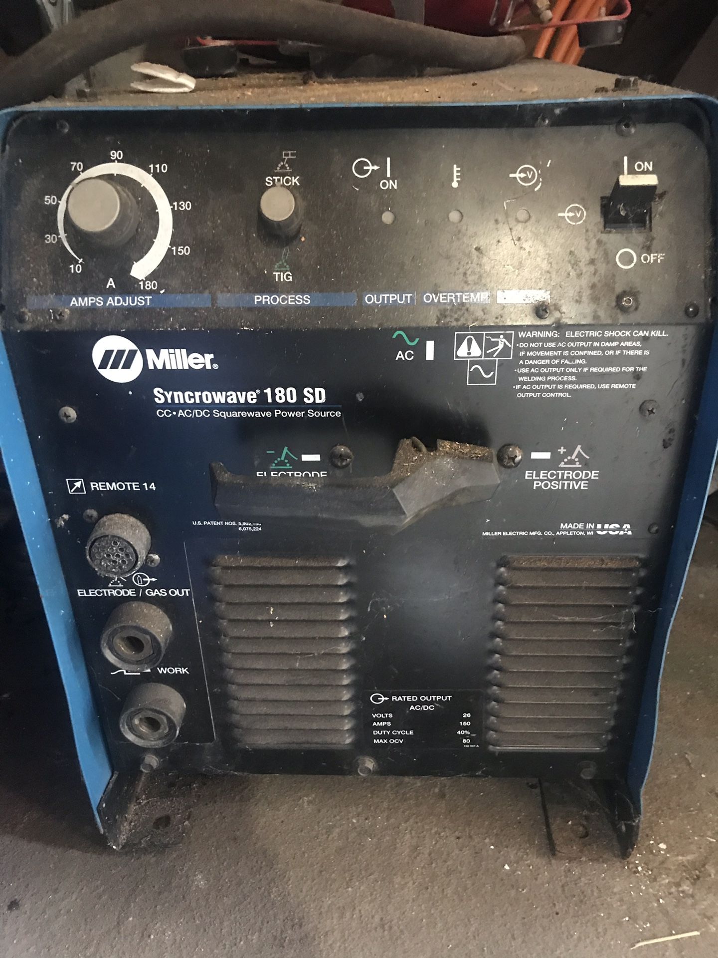 MILLER SYNCROWAVE 180SD