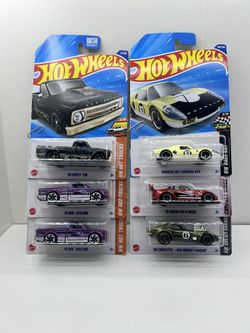 Hot Wheels Lot Of 6 Hot Trucks And Jdm