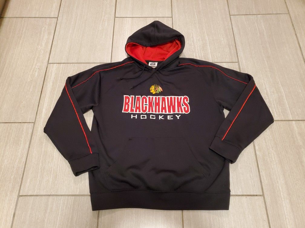 Chicago Blackhawks Hockey Hoodie Men's Size Large