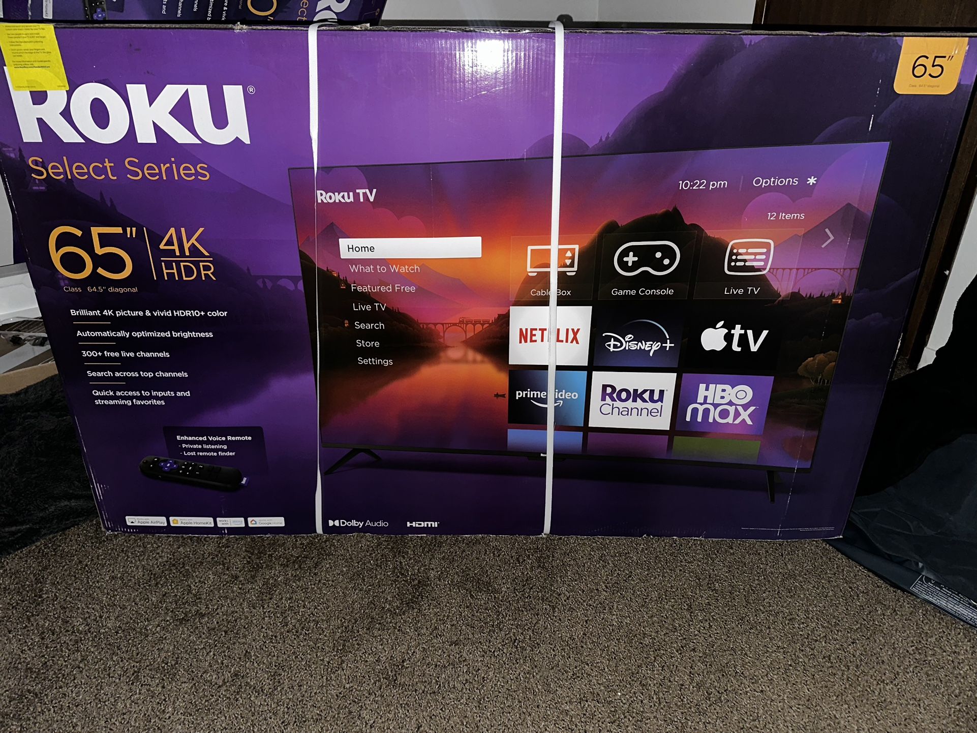 TV completely new