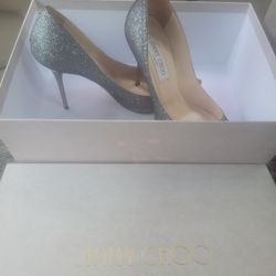 Jimmy Choo Glitter Heels Size eu 37/US 7 
