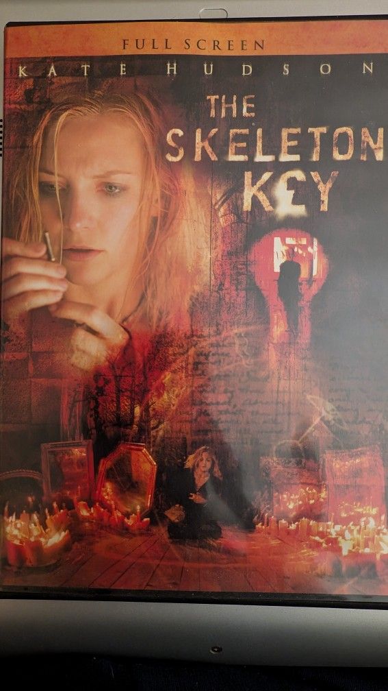 The Skeleton Key Full Screen W/Kate Hudson, DVD (Mint) Movie, Thriller, Scarey,Nice Sleeve Over Case