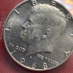 1968 Half Dollars 