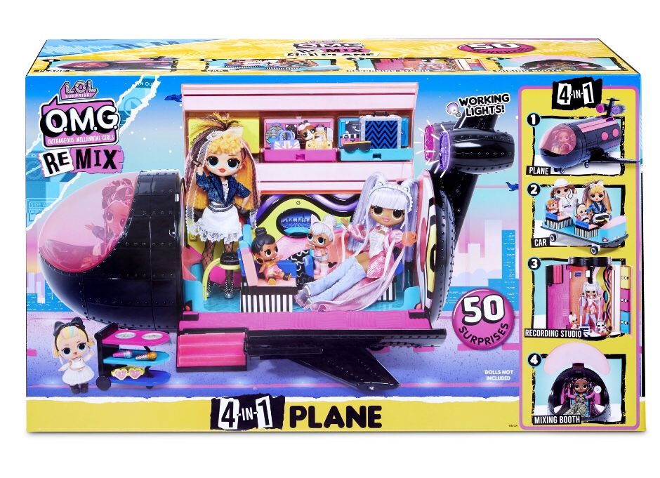 Brand New Lol Doll Airplane 50+  Surprises