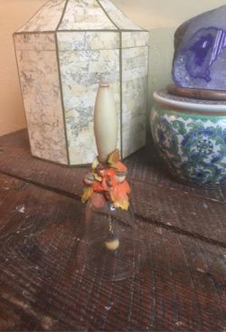 1973 CLEAR BELL WITH AUTUMN COLOURS