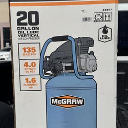 Air Compressor (McGraw 20 Gallon Air Compressor)