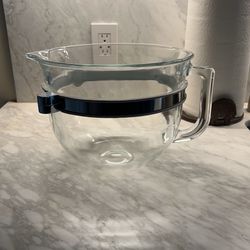  KitchenAid 6 quart lift stand glass mixing bowl