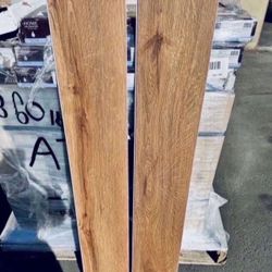 Chestnut Street Oak 12 MIL × 7 in. W x 42 in. L Waterproof Click Lock Luxury Vinyl Plank Flooring 