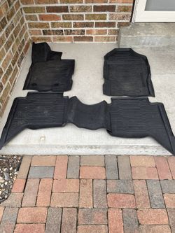 19-21 Ford Ranger Floor Mats Complete Set