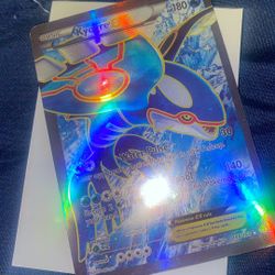 Kyogre Pokemon card