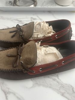 Louis Viitton Men's Suede Loafers, US13