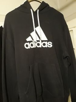 XL Adidas black hoodie