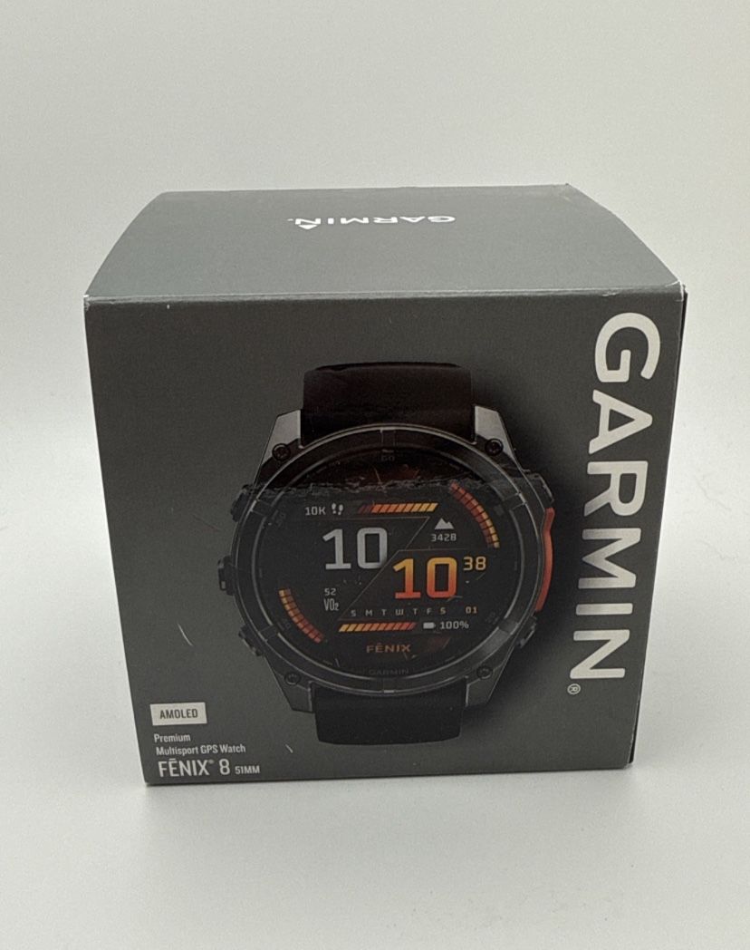 New Garmin - Fenix 8 Premium Multi Sport GPS Watch - 51 mm AMOLED