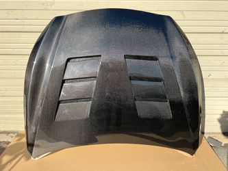 Brand New 2014 - 2022 Infiniti Q50 VIS Racing Terminator Style Carbon Fiber Vented Hood