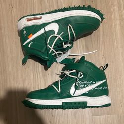 Nike Air Force 1 Off-White Pine Green Sneakers