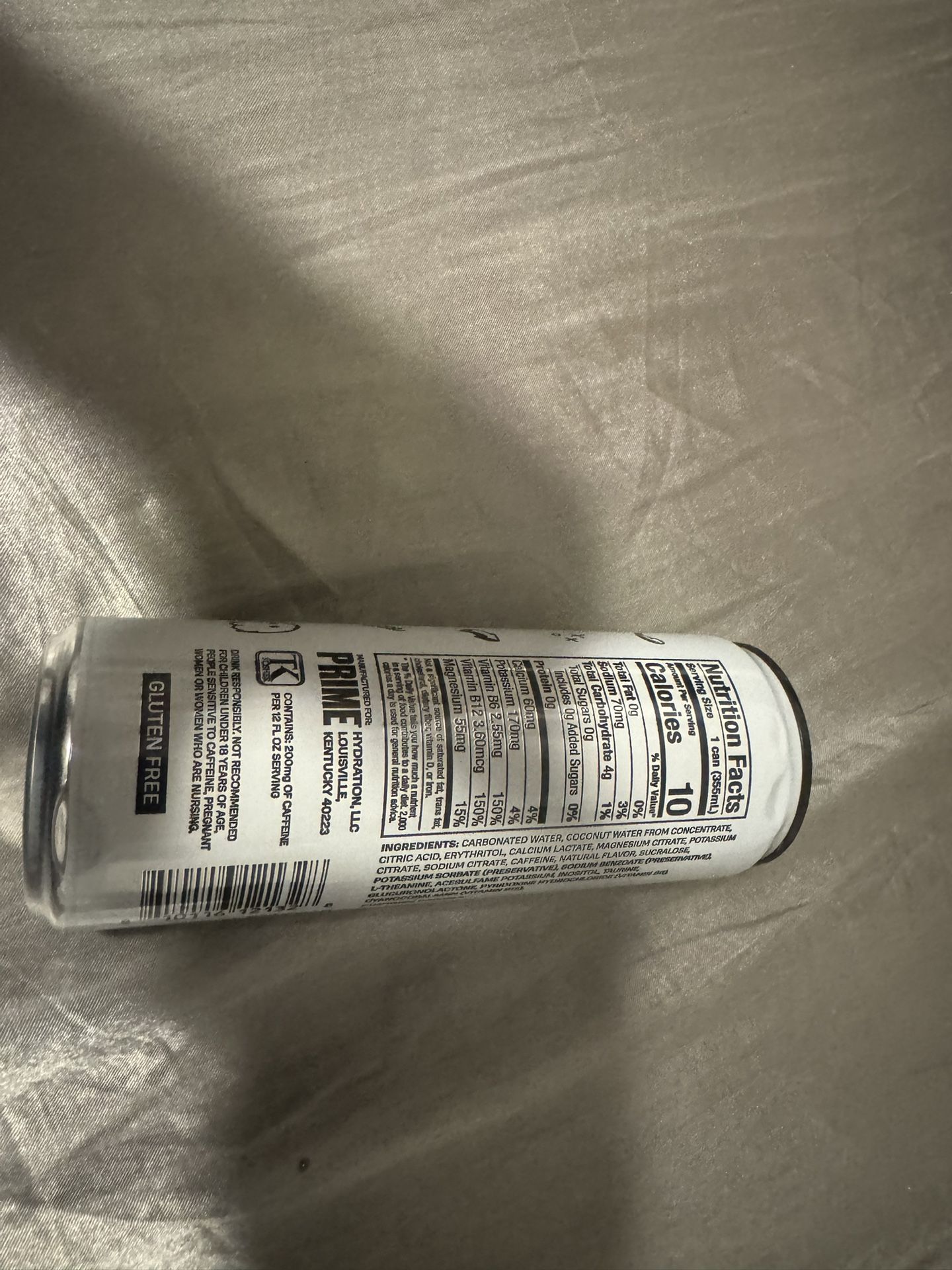Original Prime Bottle Unopened