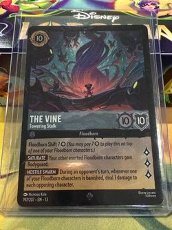Disney Lorcana cold foils  card