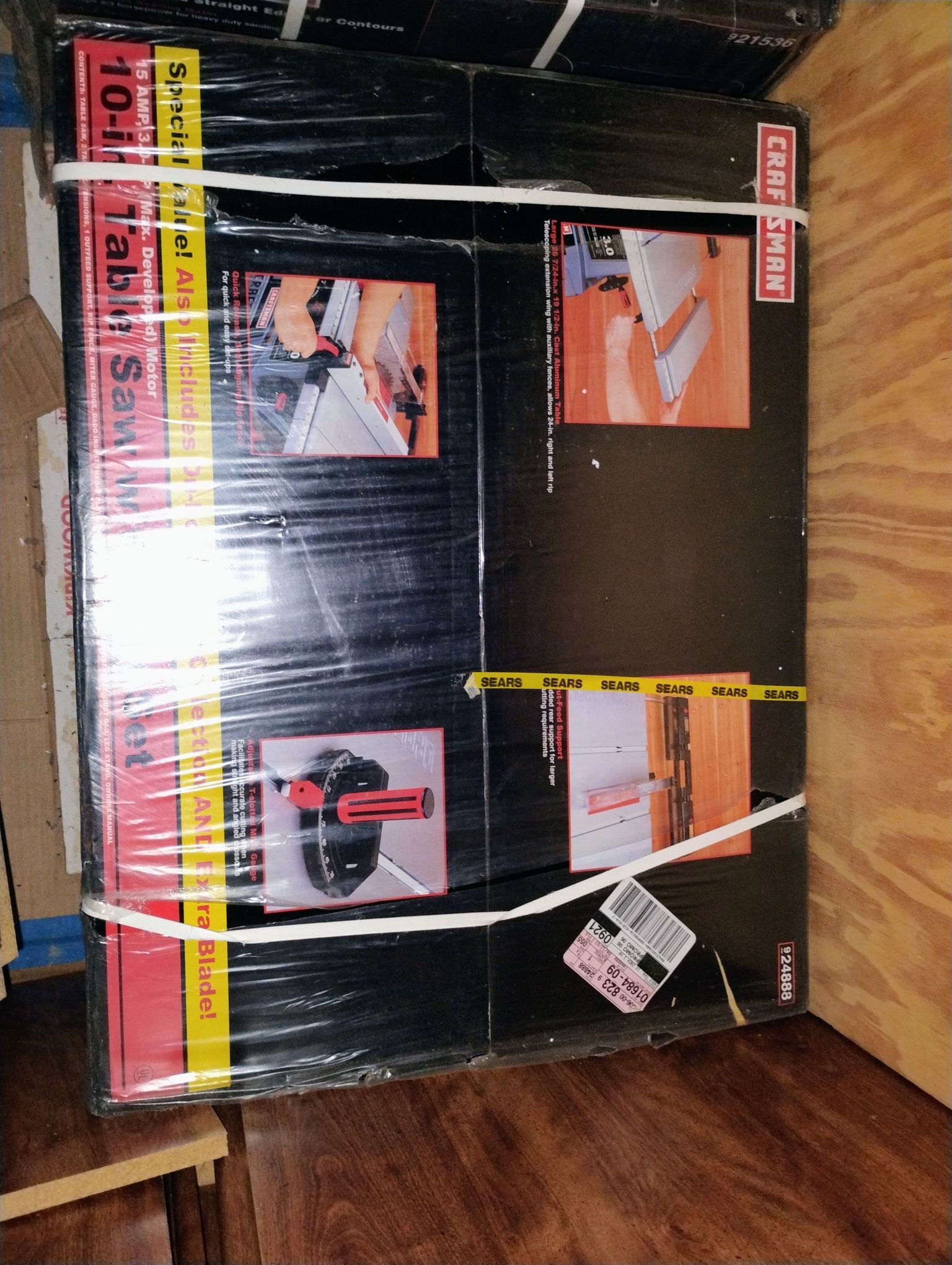 Craftsman 10-inch table saw