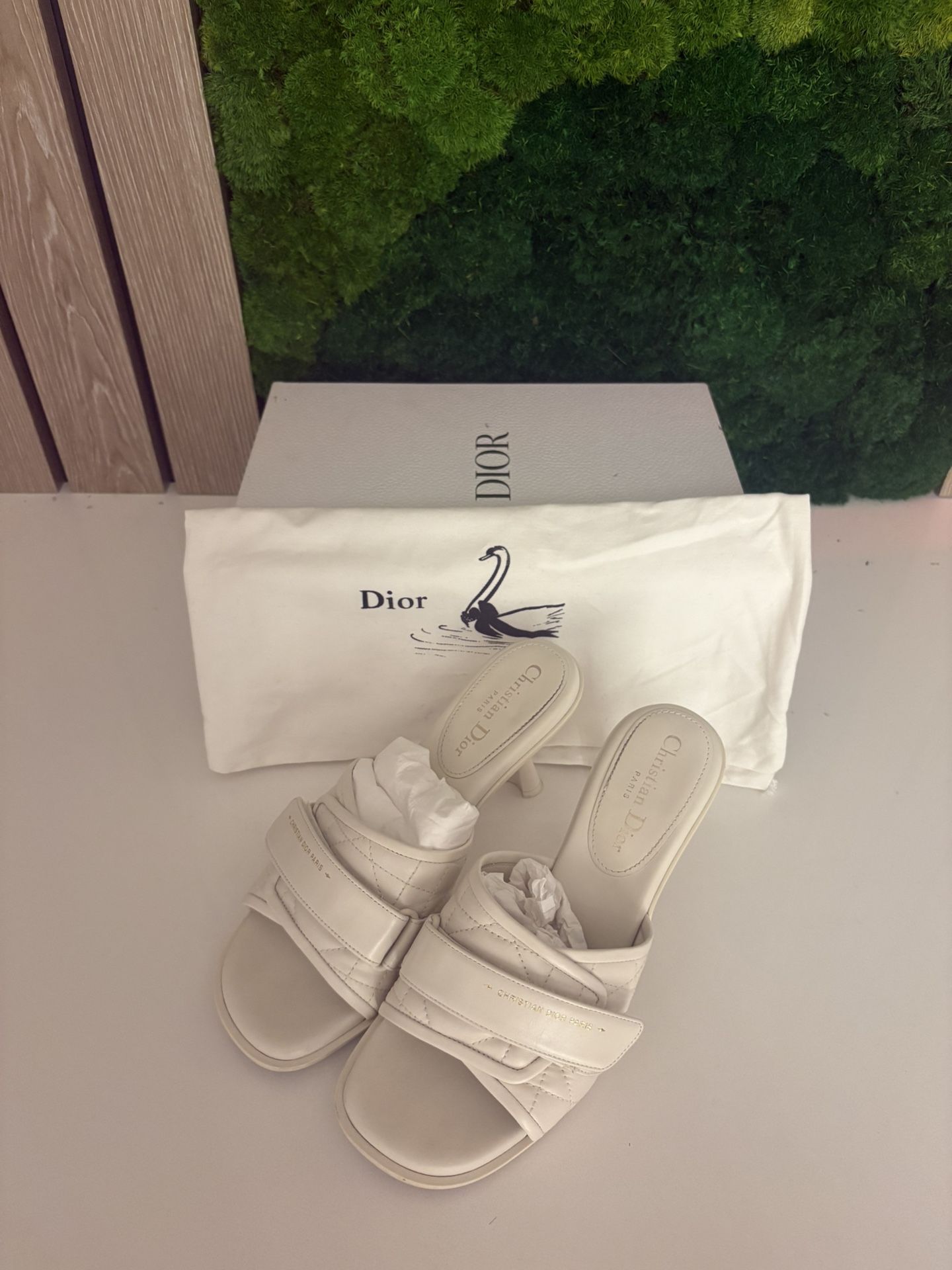 Christian Dior DiorEvolution Heels – Off White – Size 39 (Authentic)