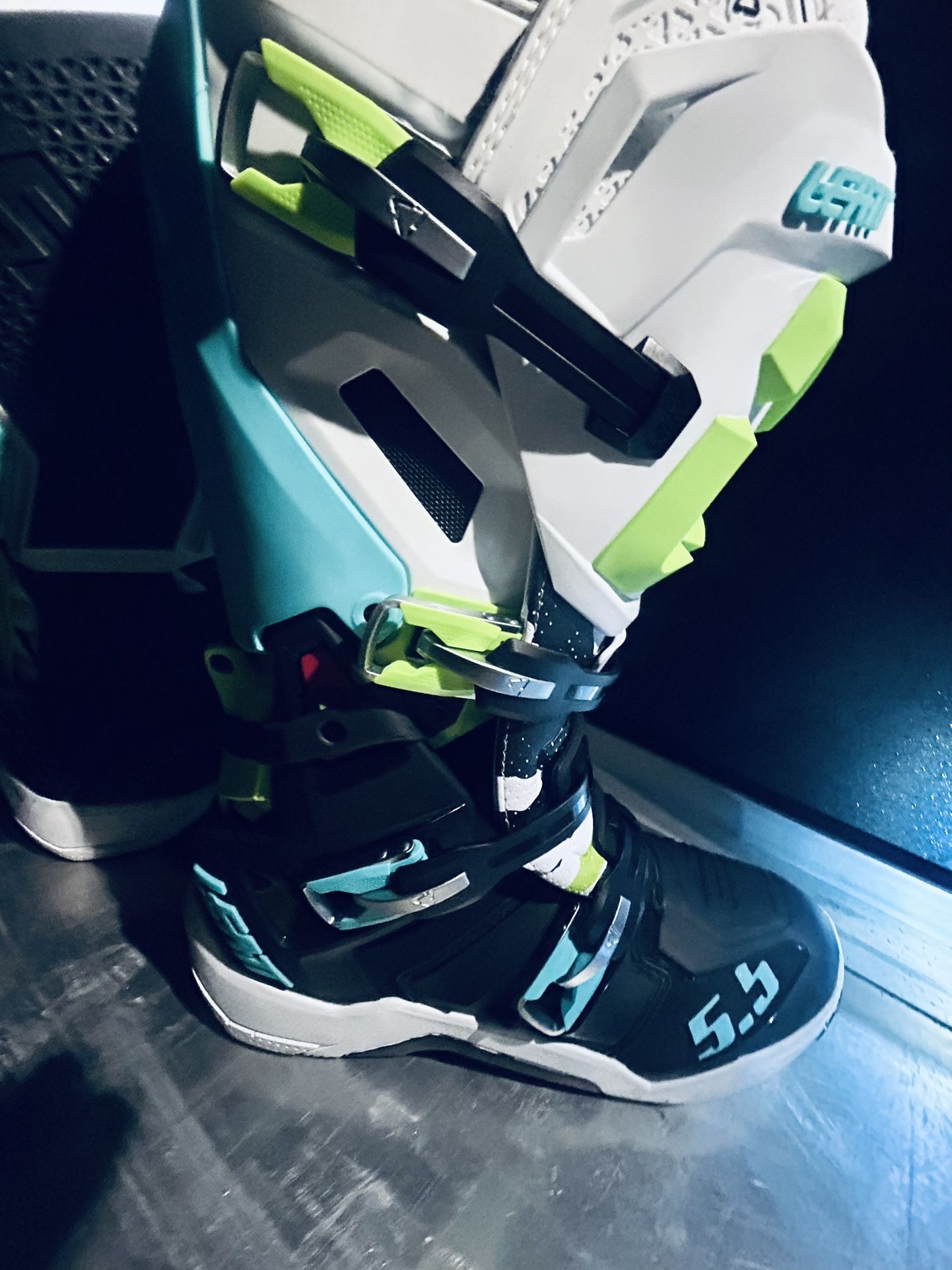 Leet Boots Forma Boots Size 11-12 Troy Lee Helmet M-L RMZ (contact info removed)