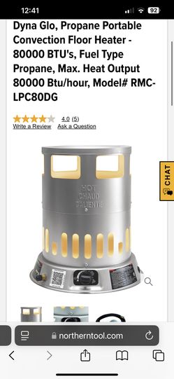 Dyna Glo Propane Heater