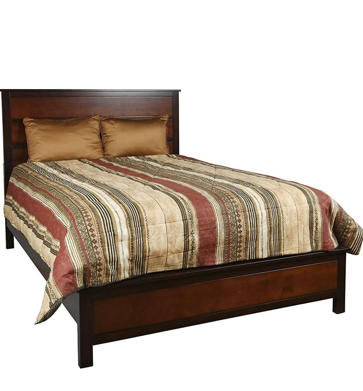 Matching Queen Bed frame And Night Stands (no Mattress)