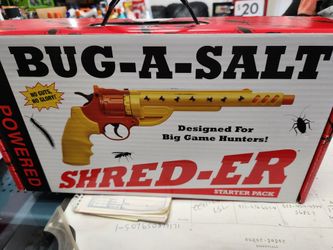 Bug-a-salt shred-er starter  kit