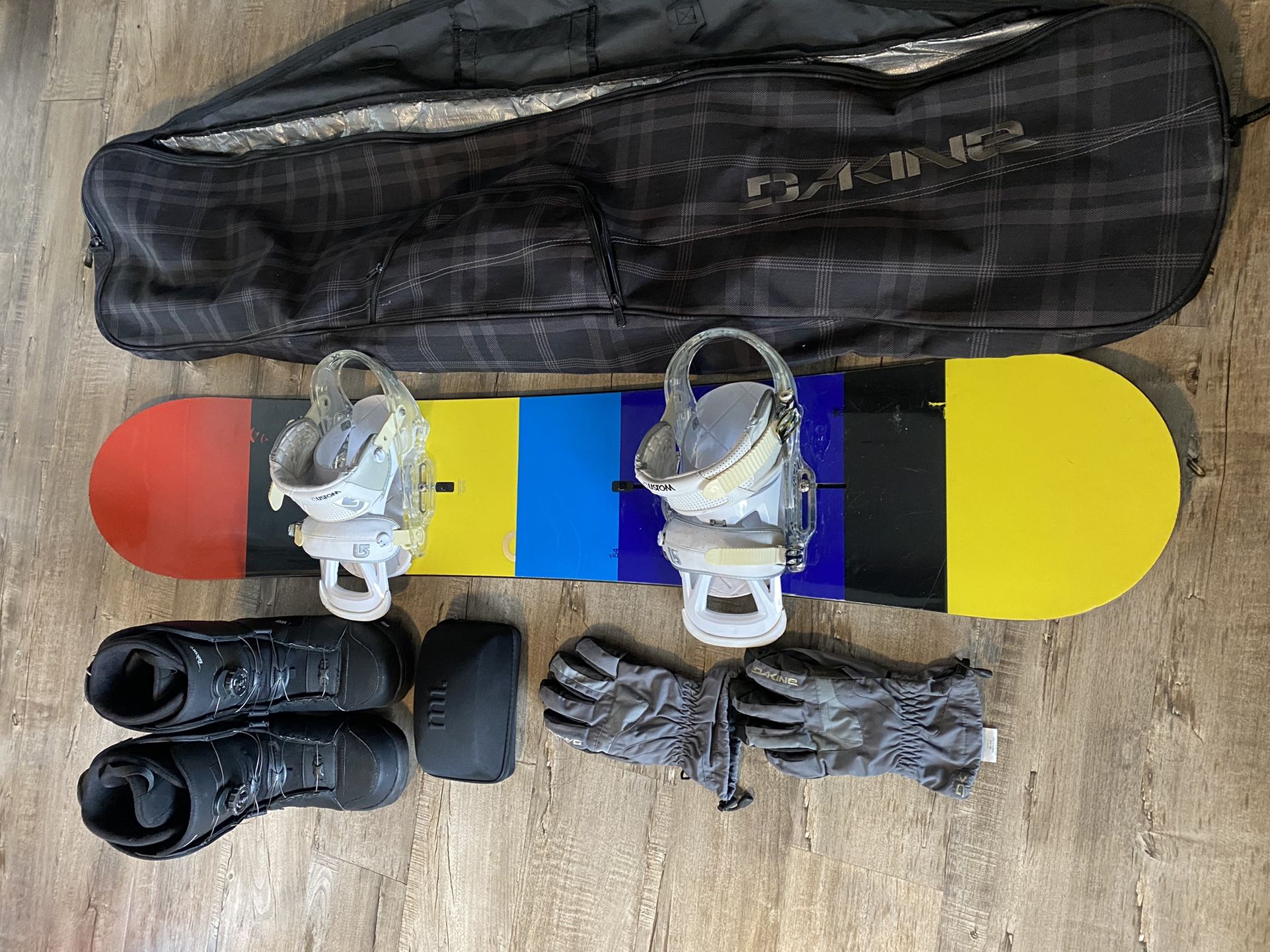 Burton Custom Snowboard Set