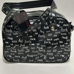 Addicted New Black Shoulder Bag 