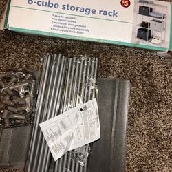 6 Cube Storage rack