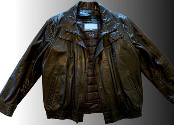 Wilson leather aviator jacket cheap