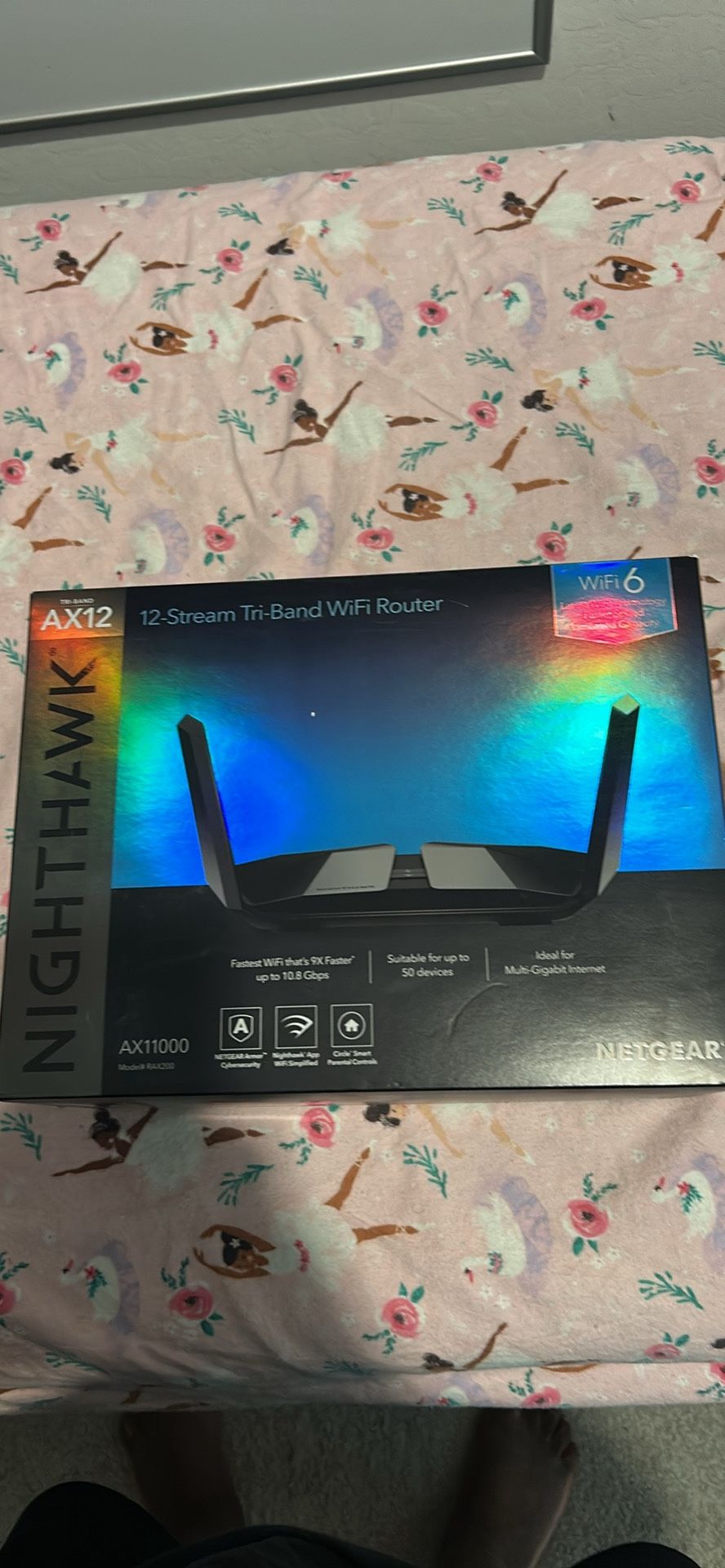 Netgear Nighthawk AX12 Tri band Router WiFi 6