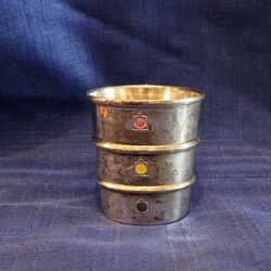 Vintage Gorham Sterling Silver Stoplight Jigger Measuring Cup