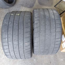 305/30R20 BRIDGESTONE POTENZA SPORT PAIR OF TIRES 