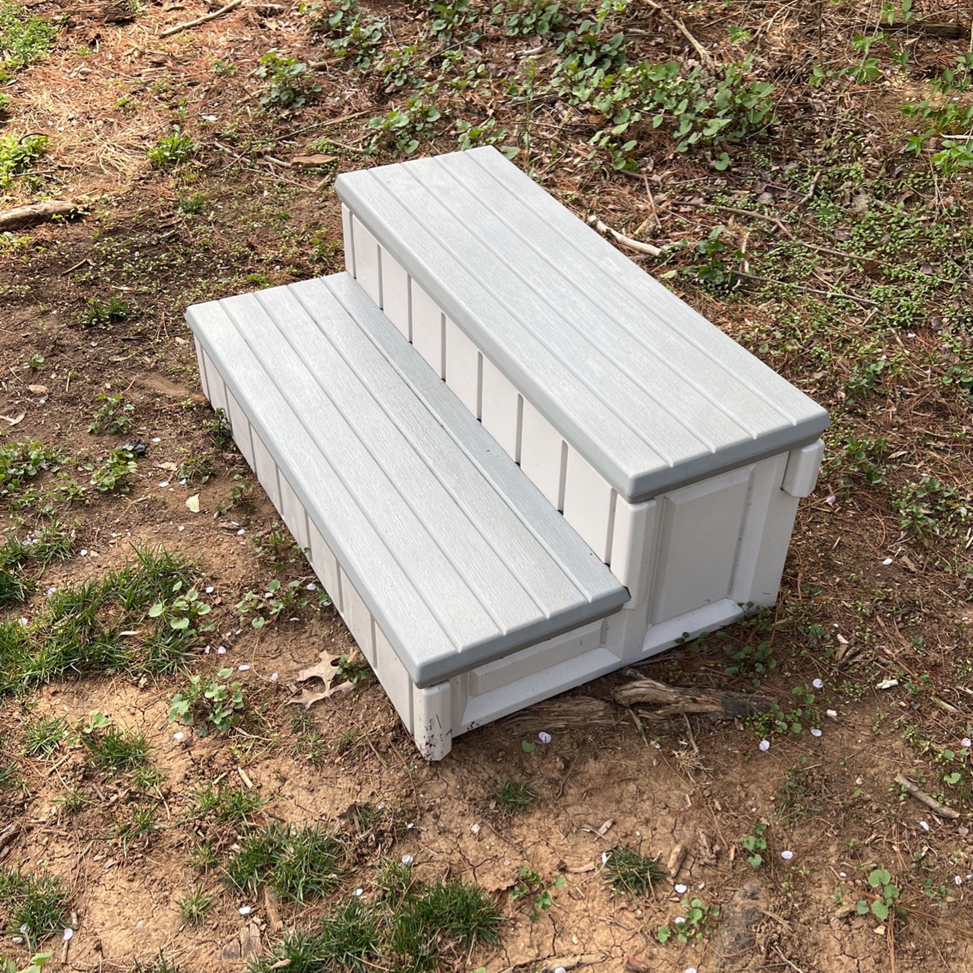 Hot Tub Steps (or Flower Display)