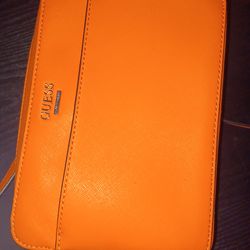 Pumpkin Orange Guess Handbag