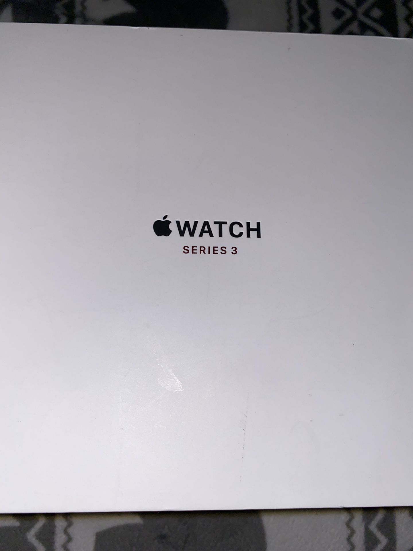 Apple Watch series 3,42mm stainless steel