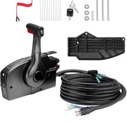 Outboard Remote Control Box 881170A13 16.6FT Cable Side Mount for Mercury