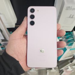 Samsung Galaxy S23 Plus 256GB In Pink (Factory Unlocked/Desbloquiado)